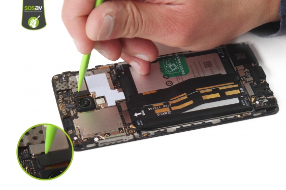Guide photos remplacement nappe volume et power OnePlus 3T (Etape 8 - image 1)