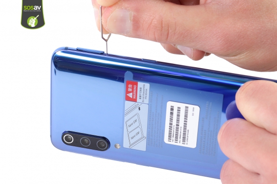 Guide photos remplacement capteur d'empreinte Xiaomi Mi 9 (Etape 2 - image 2)