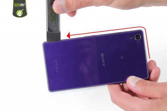 Guide photos remplacement haut-parleur externe Xperia Z2 (Etape 4 - image 2)