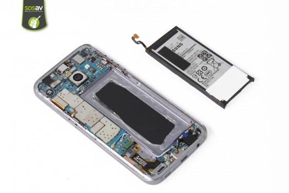 Guide photos remplacement haut-parleur interne Samsung Galaxy S7 (Etape 13 - image 4)