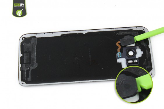 Guide photos remplacement vitre de la caméra arrière Samsung Galaxy S8  (Etape 9 - image 2)