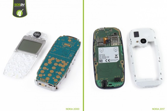 Guide photos remplacement démontage complet Nokia 3310 (2017) (Etape 6 - image 1)
