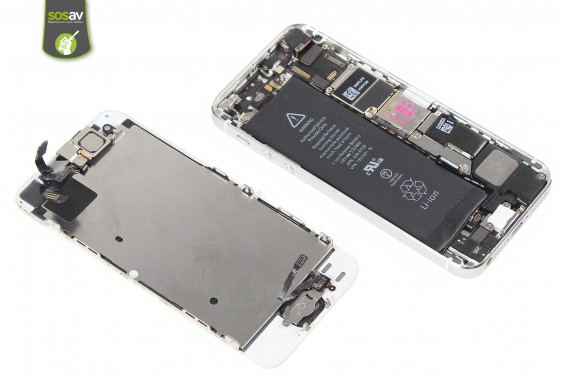 Guide photos remplacement ecran complet assemblé iPhone 5S (Etape 9 - image 1)