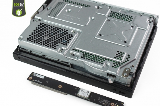 Guide photos remplacement câbles alimentation et données du lecteur optique Xbox One X (Etape 9 - image 1)