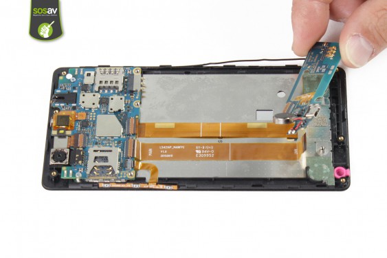 Guide photos remplacement connecteur de charge Wiko Pulp 4G (Etape 13 - image 4)