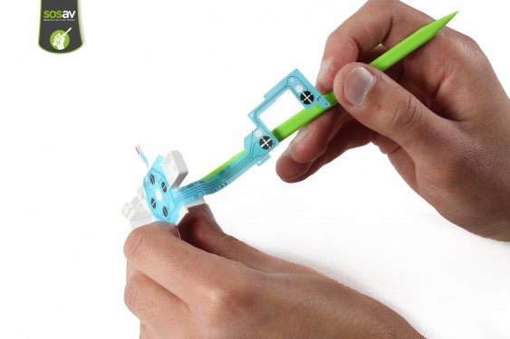 Guide photos remplacement nappe boutons zl et l Gamepad Wii U (Etape 23 - image 2)
