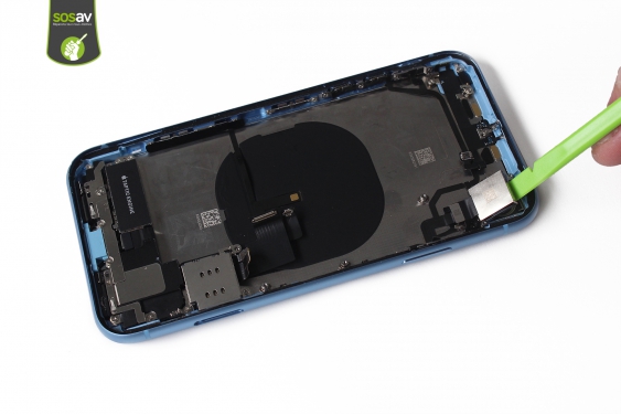 Guide photos remplacement nappe power et volume iPhone XR (Etape 21 - image 2)