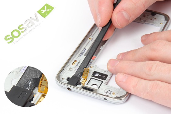 Guide photos remplacement prise jack Samsung Galaxy S5 (Etape 28 - image 1)