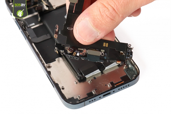 Guide photos remplacement connecteur de charge iPhone 12 Pro (Etape 30 - image 4)
