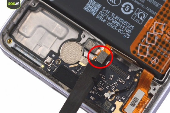 Guide photos remplacement connecteur de charge Redmi Note 14 (Etape 6 - image 2)