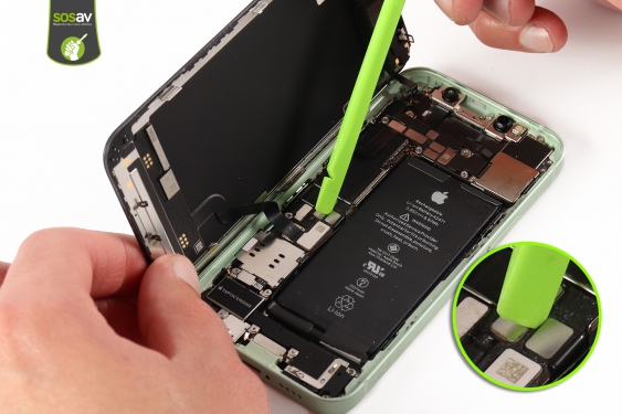 Guide photos remplacement batterie iPhone 12 Mini (Etape 10 - image 1)
