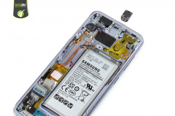Guide photos remplacement haut-parleur interne Samsung Galaxy S8  (Etape 25 - image 1)