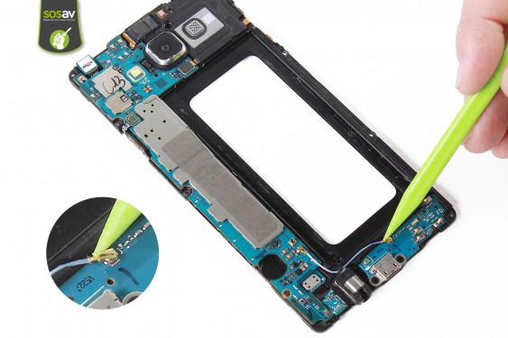 Guide photos remplacement câble d'interconnexion Samsung Galaxy A7 (Etape 27 - image 2)