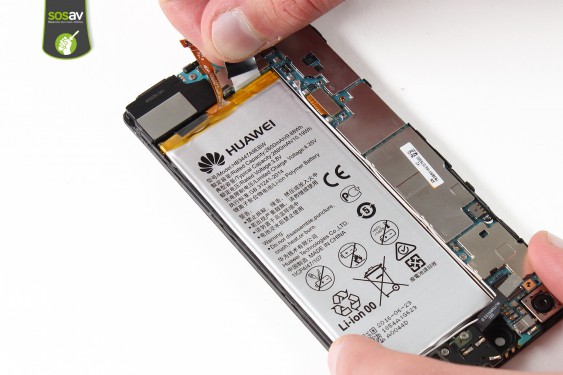 Guide photos remplacement batterie Huawei P8 (Etape 17 - image 2)
