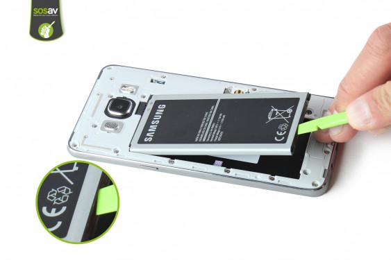 Guide photos remplacement batterie Samsung Galaxy J5 2016 (Etape 4 - image 2)