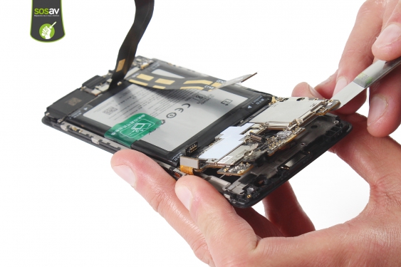 Guide photos remplacement haut-parleur interne OnePlus 3T (Etape 14 - image 2)