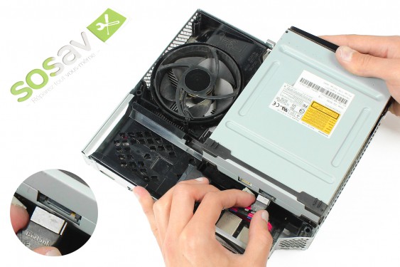 Guide photos remplacement câble de liaison du disque dur Xbox 360 S (Etape 34 - image 2)