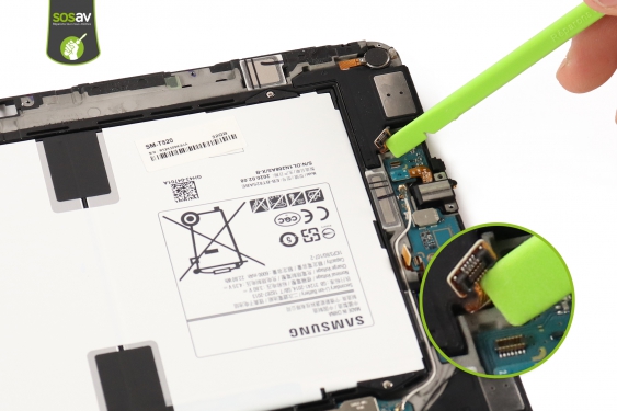 Guide photos remplacement connecteur de charge Galaxy Tab S3 9.7 (Etape 18 - image 2)