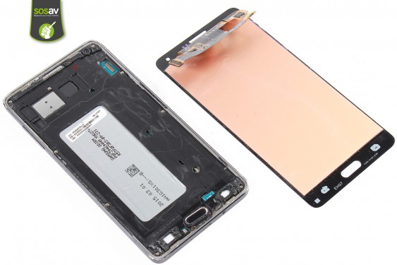 Guide photos remplacement nappe connecteur de charge Samsung Galaxy A7 (Etape 13 - image 1)