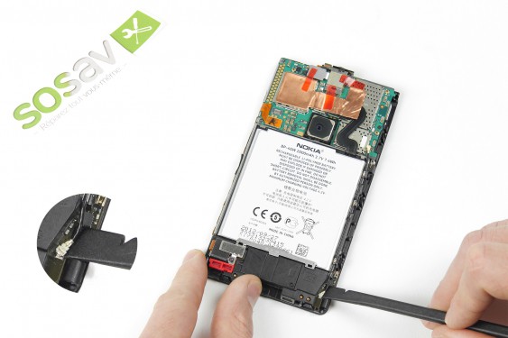 Guide photos remplacement câble interconnexions Lumia 920 (Etape 12 - image 3)