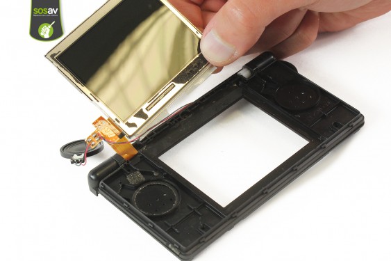 Guide photos remplacement ecran supérieur et haut-parleurs Nintendo DS Lite (Etape 43 - image 1)