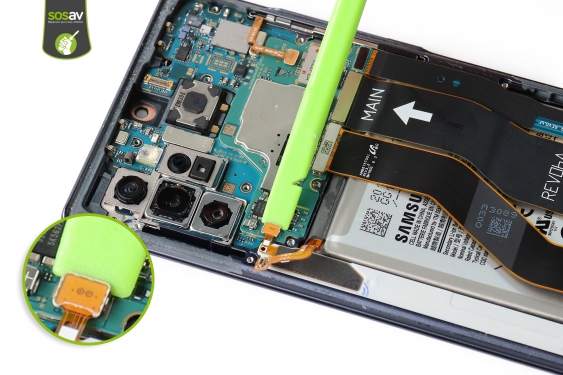 Guide photos remplacement haut-parleur interne Galaxy Note 10+ (Etape 14 - image 1)