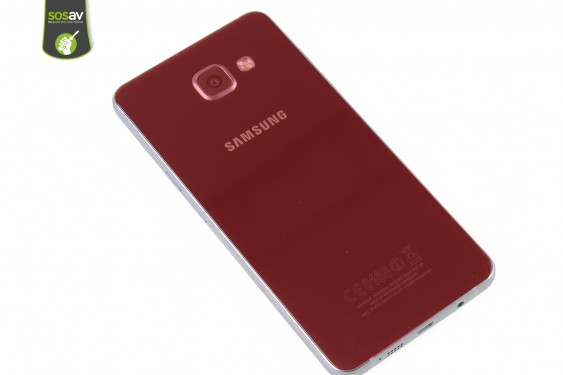 Guide photos remplacement façade arrière Samsung Galaxy A5 2016 (Etape 2 - image 1)