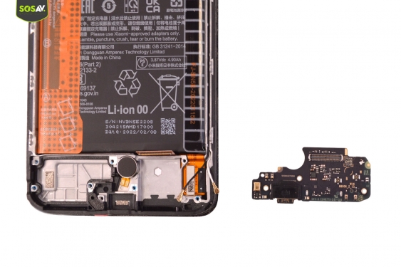 Guide photos remplacement connecteur de charge Redmi Note 11 Pro (5G) (Etape 7 - image 5)