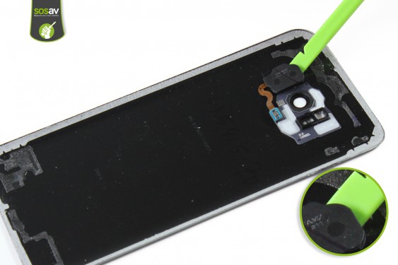 Guide photos remplacement vitre de la caméra arrière Samsung Galaxy S8+ (Etape 9 - image 2)