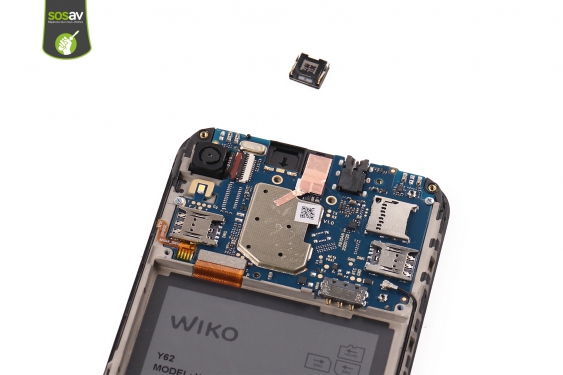 Guide photos remplacement haut-parleur interne Wiko Y62 (Etape 9 - image 1)