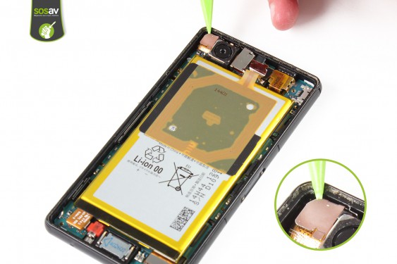 Guide photos remplacement batterie Xperia Z3 Compact (Etape 15 - image 4)