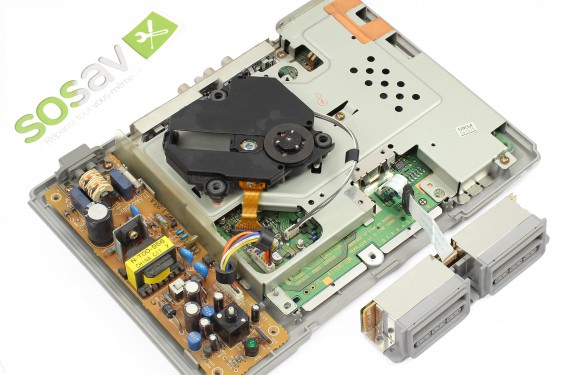 Guide photos remplacement nappe bloc manettes + cartes mémoire Playstation (Etape 6 - image 4)