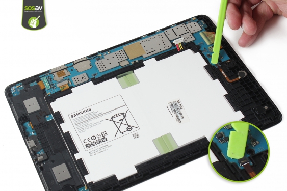 Guide photos remplacement vibreur Galaxy Tab A 9,7 (Etape 12 - image 1)