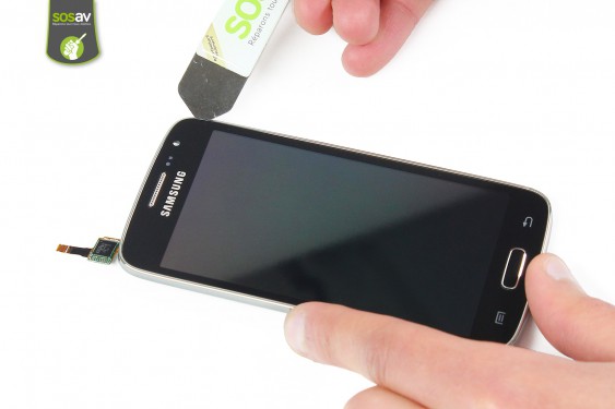 Guide photos remplacement ecran lcd et vitre tactile Samsung Galaxy Core 4G (Etape 14 - image 3)