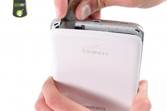 Guide photos remplacement haut-parleur droit Galaxy Tab 3 7" (Etape 4 - image 2)