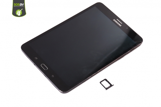 Guide photos remplacement lecteur sim/sd Galaxy Tab S2 8 (Etape 2 - image 4)