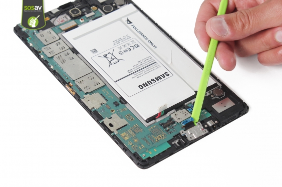 Guide photos remplacement connecteur de charge Galaxy Tab S 8.4 (Etape 17 - image 2)