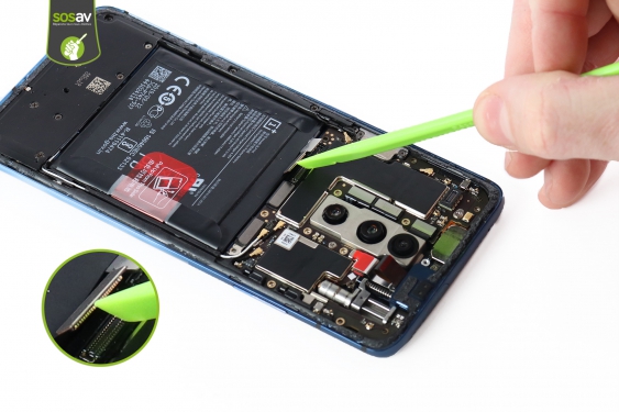 Guide photos remplacement caméra arrière / carte mère OnePlus 7T Pro (Etape 13 - image 2)