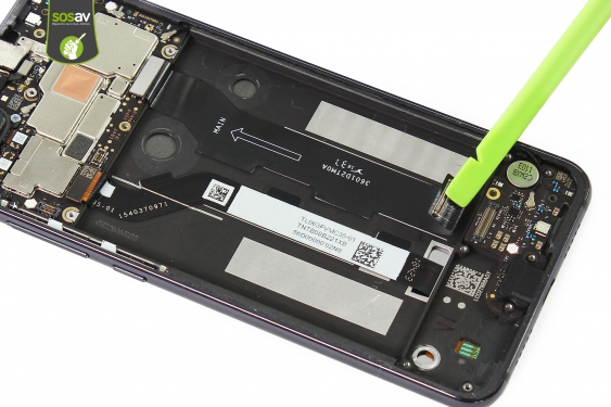 Guide photos remplacement nappe de liaison connecteur de charge Xiaomi Mi 8 Lite (Etape 16 - image 2)