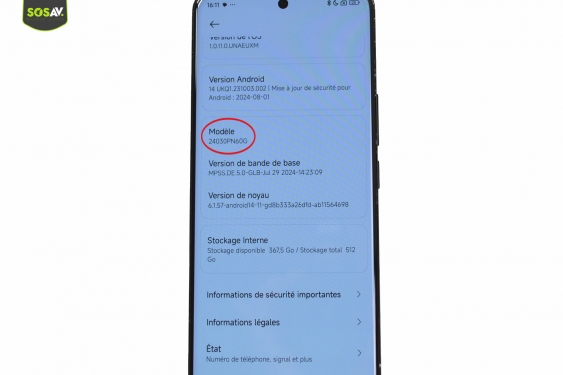 Guide photos remplacement batterie Xiaomi 14 Ultra (Etape 1 - image 1)