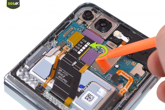 Guide photos remplacement batteries Galaxy Z Flip5 (Etape 13 - image 1)