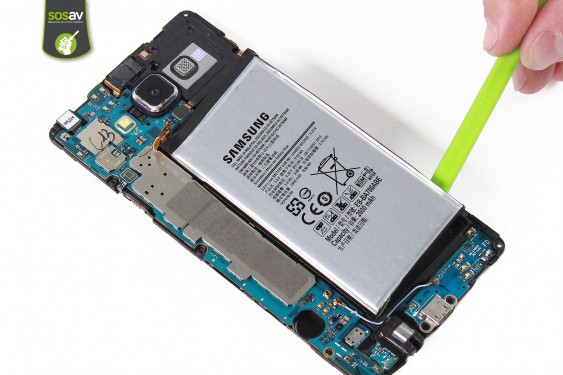 Guide photos remplacement batterie  Samsung Galaxy A7 (Etape 25 - image 3)