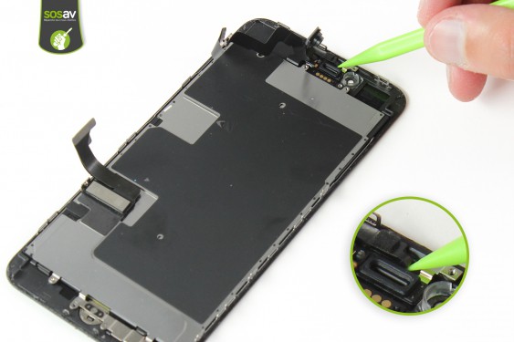 Guide photos remplacement plaque de l'écran lcd iPhone 8 Plus (Etape 17 - image 1)