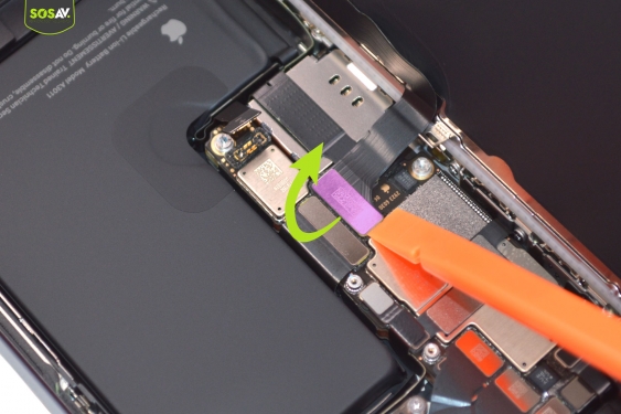 Guide photos remplacement batterie iPhone 15 Pro (Etape 6 - image 1)