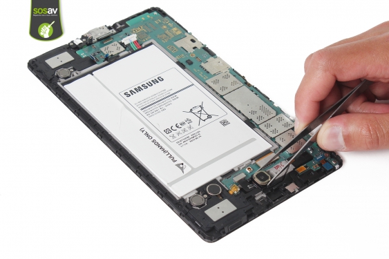 Guide photos remplacement prise jack et haut-parleur externe Galaxy Tab S 8.4 (Etape 20 - image 3)