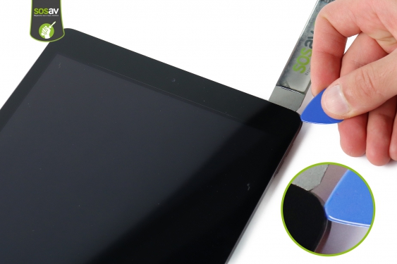 Guide photos remplacement vitre tactile & bouton home iPad 7 (2019) (Etape 3 - image 1)