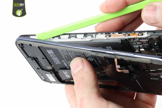 Guide photos remplacement capteur d'empreinte + châssis interne Redmi Note 10 (Etape 15 - image 3)