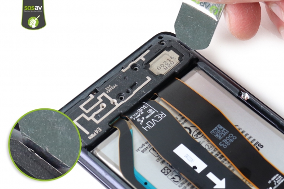 Guide photos remplacement connecteur de charge Galaxy S20 Ultra (Etape 13 - image 2)