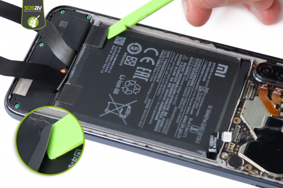 Guide photos remplacement batterie Redmi Note 8T (Etape 12 - image 2)