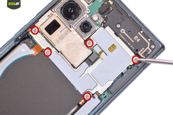 Guide photos remplacement connecteur de charge Galaxy S22 Ultra (Etape 9 - image 1)